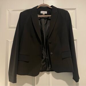 Calvin Klein Women's Elegant Black Suit Jacket